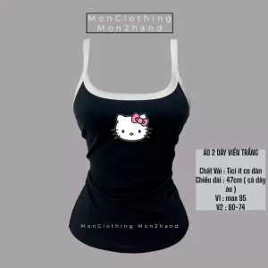 HAI DÂY VIỀN TRẮNG HELLO KITTY
